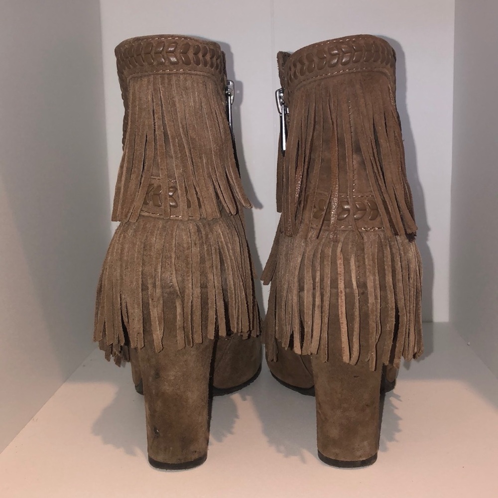 Sam Edelman Fringe Booties - Picture 3 of 7